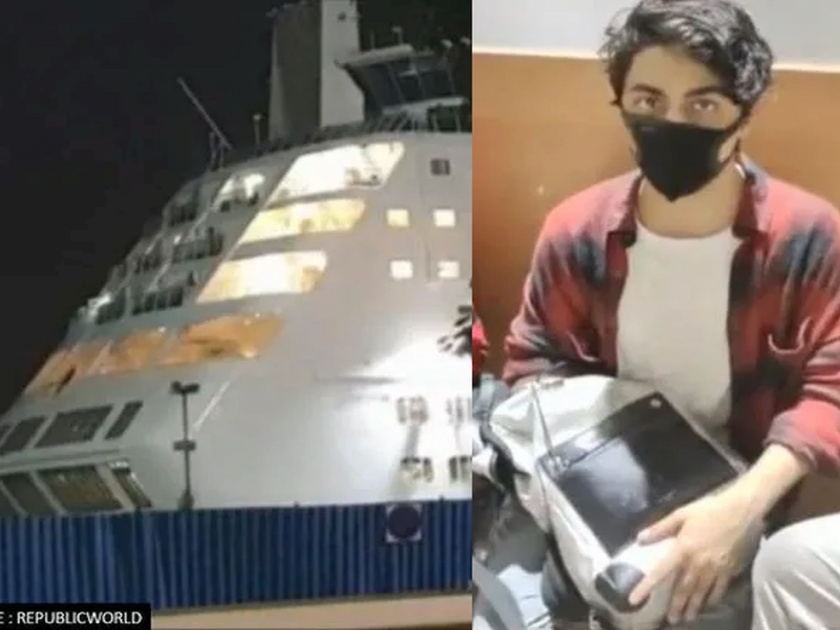 Aryan Khan: NCB officers conducts search at the cruise ship in Mumbai where drugs were seized | Aryan Khan: 'रेड' शब्द ऐकताच त्या क्रूझवरील अनेक जण पसार; आर्यन खान सापडला; NCBची यादी तयार