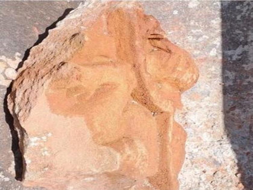 Goa Remains of an ancient idol found in Smart City once again | गोवा : स्मार्ट सिटीत पुन्हा एकदा मिळाले प्राचीन मूर्तीचे अवशेष