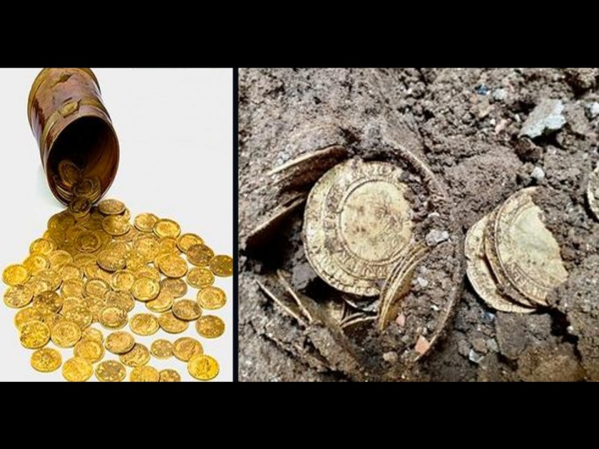 UK couple found treasure at 400 year old home kitchen while renovation work | घराचं काम करत असताना कपलला सापडला 400 वर्ष जुना खजिना, रातोरात झाले मालामाल