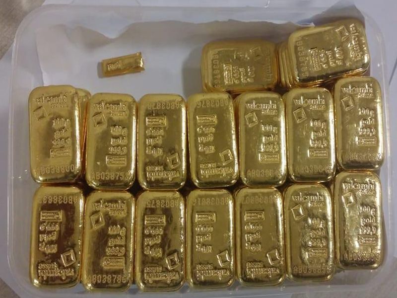 Three crores of gold seized from the airport; 3 Citizens of Sri Lankan custody | विमानतळावरून तीन कोटींचं सोनं जप्त; ३ श्रीलंकन नागरिक ताब्यात  