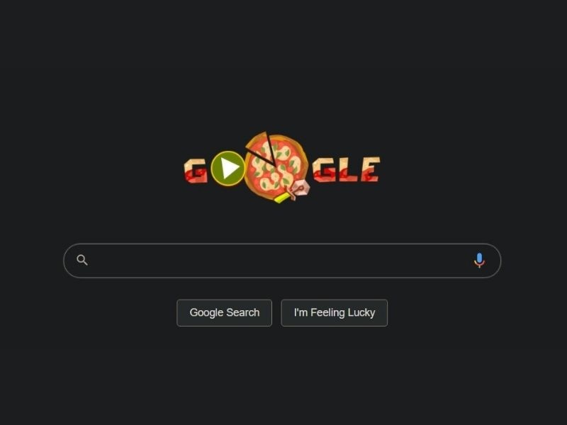 Google doodle pizza cutting game on 6 december 2021  | Google Doodle: तुम्ही खेळून बघितला का गुगल डूडलचा मजेशीर Pizza कटिंग गेम?  