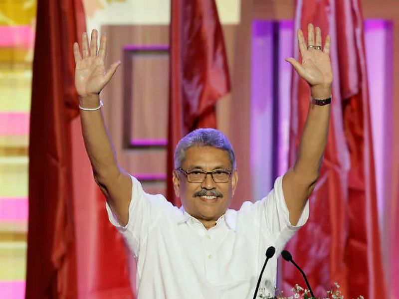 Sri Lanka strongman Gotabaya Rajapaksa wins presidential elections | गोटाबाया राजपक्षे श्रीलंकेचे नवे राष्ट्रपती, मोदींनी दिल्या शुभेच्छा! 