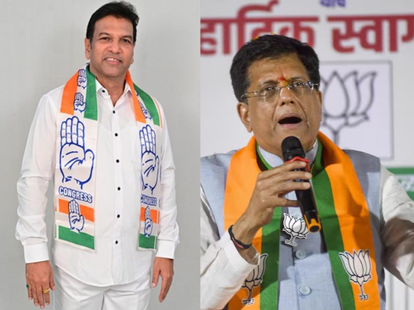 Marathi votes for BJP or Congress? piyush goyal, Bhushan patil Both the candidates have no experience of contesting Lok Sabha elections | मराठी मते भाजपच्या पारड्यात की काँग्रेसच्या? दोन्ही उमेदवारांना लोकसभा निवडणूक लढवण्याचा अनुभव नाही