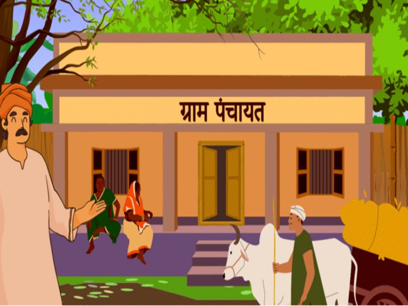 Gram Panchayat Transactions Digital; Scan the QR code and fill the tax | ग्रामपंचायतीचा व्यवहार डिजिटल; क्यूआर कोड स्कॅन करून भरा कर
