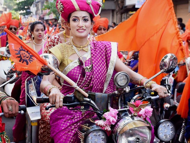 Gudi Padva: A festival that preserves Marathi tradition in the fashion era | गुढीपाडवा : फॅशनच्या युगातही मराठमोळ्या परंपरा टिकवून ठेवणारा सण