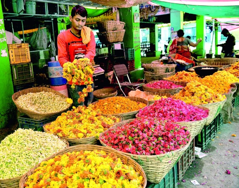 In Nagpur roses, mogra's aroma expensive |  नागपुरात गुलाब, मोगऱ्याचा सुगंध महागला 