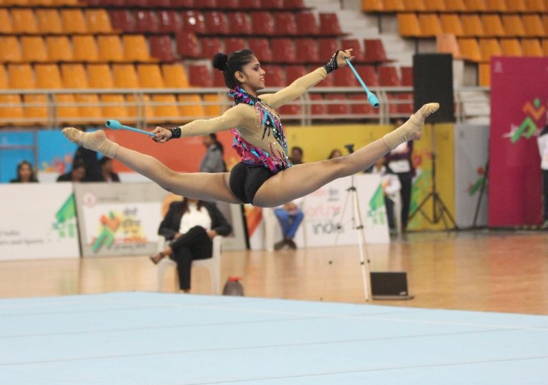 Khelo India 2019: Maharashtra's Gymnastics won four gold medal in Khelo India 2019 | खेलो इंडिया 2019 : जिम्नॅस्टिक्समध्ये महाराष्ट्राचा सुवर्णचौकार