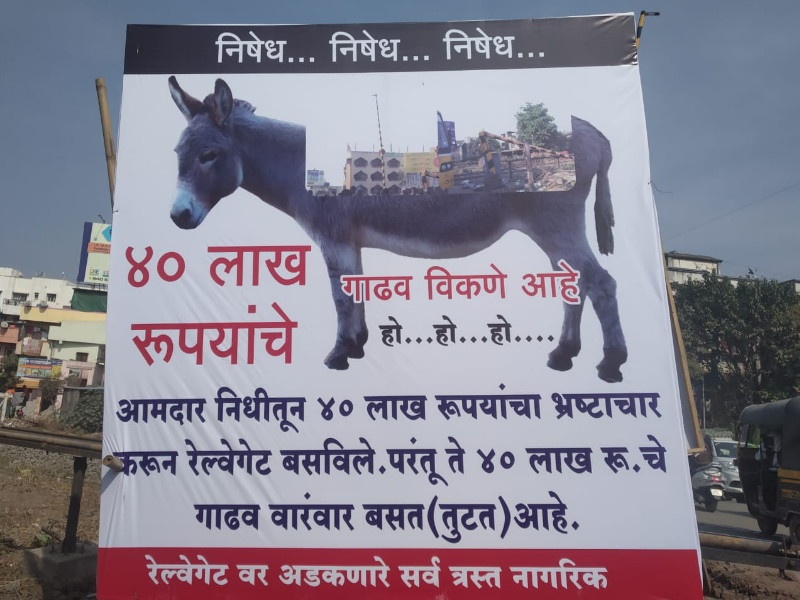 Interesting advertise of 'sell donkey in 40 lakhs' in Hadapsar | हडपसरमध्ये '४० लाखांचे गाढव विकणे आहे' : काय आहे ही भानगड घ्या जाणून !