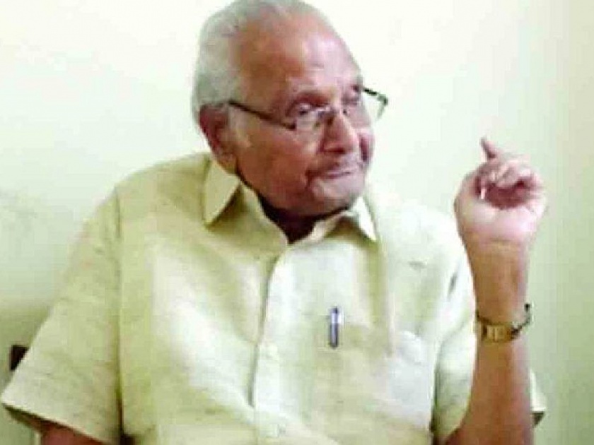 Former minister and senior leader haribhau naik passed away at the age of 94 | माजी मंत्री, ज्येष्ठ कामगार नेते हरिभाऊ नाईक यांचे निधन; वयाच्या ९४ व्या वर्षी घेतला अखेरचा श्वास