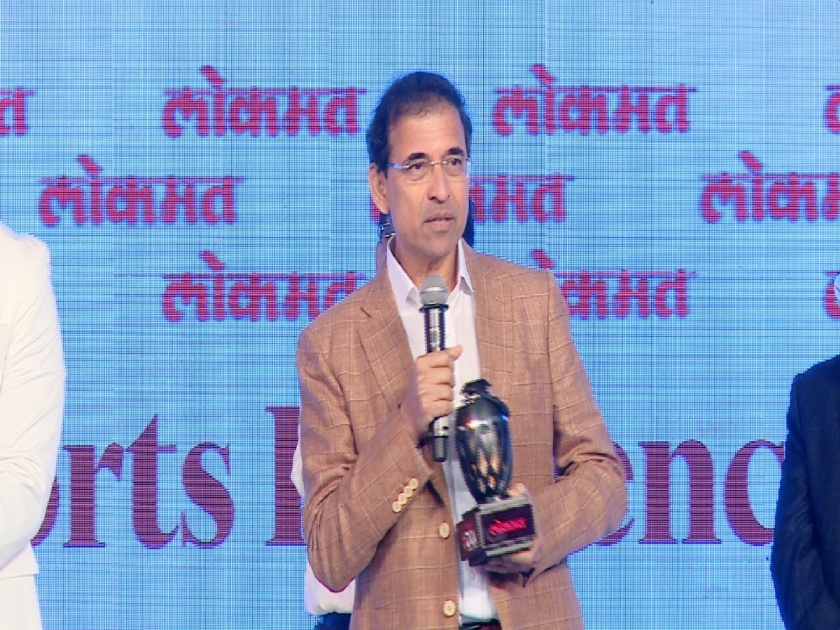 Cricket commentator Harsha Bhogle honored with Lokmat Best Sports Digital Influencer Award | Lokmat DIA 2021: क्रिकेट कॉमेन्टेटर हर्षा भोगले यांचा लोकमत बेस्ट स्पोर्ट्स डिजीटल इन्फ्लूअन्सर’ पुरस्कारानं गौरव