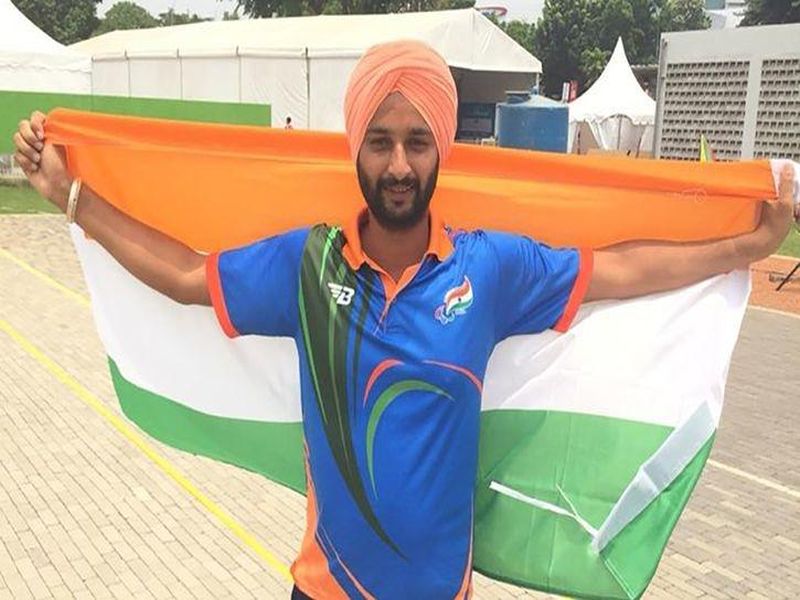 Archer Harvinder Singh Shoots Gold For India At Asian Para Games | तिरंदाज हरविंदर सिंगचा सुवर्णवेध; मोनूला रौप्य, मोहम्मद यासिरला कांस्य