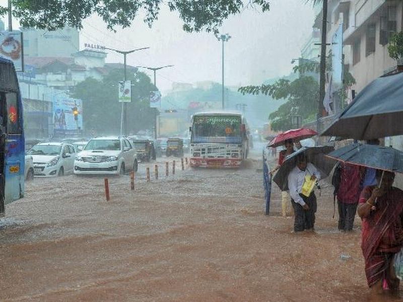 Rain alert today for rain | पावसाचा आज रेड अलर्ट; मुंबईसह रायगड, पुणे, साताऱ्यात अतिवृष्टीची शक्यता