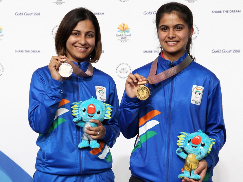 Asian Games 2018 : Gold's expectations from Heena, Rahi, Manu | Asian Games 2018 : हीना, राही, मनू यांच्याकडून सुवर्णाची अपेक्षा