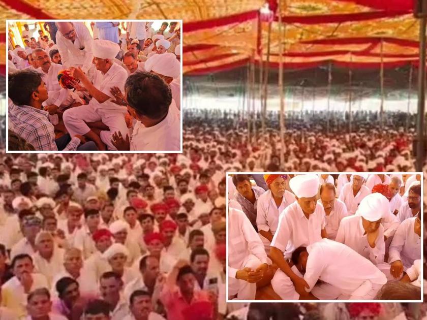 Rajasthan Election 2023: The Congress leader Hemaram Choudhary refused to contest the election | समर्थक रडले, पगडी पायी ठेवली तरीही काँग्रेस नेत्याचा निवडणूक लढण्यास नकार, कारण...