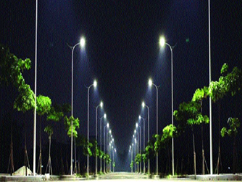 Close the highways lights in Ain Diwali | ऐन दिवाळीत हायमास्ट दिवे बंद  