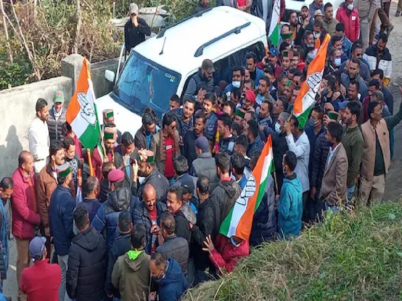 Himachal Pradesh By-elections: Big blow to BJP in by-elections, Congress wins in one Lok Sabha and three assembly seats | Himachal Pradesh Byelections: पोटनिवडणुकीत भाजपला मोठा झटका, एका लोकसभेसह तीन विधानसभा जागांवर काँग्रेस विजयी