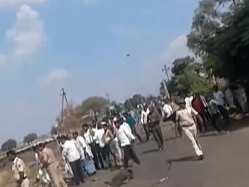 hingoli clashs between bjp and mim party workers at garmal | हिंगोलीत भाजपा-एमआयएम कार्यकर्त्यांमध्ये हाणामारी; सहा जण गंभीर