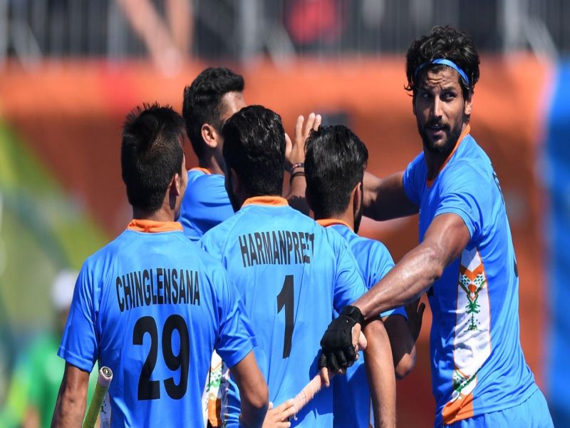 Hockey: India beat New Zealand, Rupinderpal Singh's two goals | हॉकी : भारताचा न्यूझीलंडवर विजय; रुपिंदरपाल सिंगचे दोन गोल