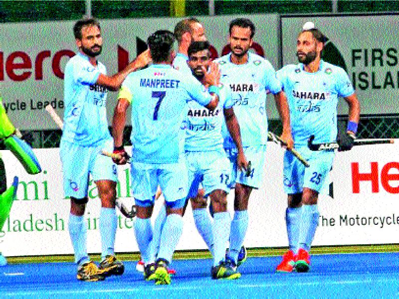 India's match-winning form against South Korea, Gurjant Singh's defeat is a defeat | भारताचे दक्षिण कोरियाविरुद्ध बरोबरीवर समाधान, गुरजंत सिंगने टाळला पराभव