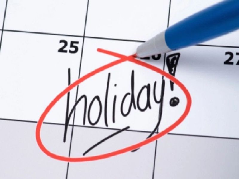 73 Holiday to be available in the next year | पुढील वर्षात रविवारसह मिळणार ७३ सुट्या!  