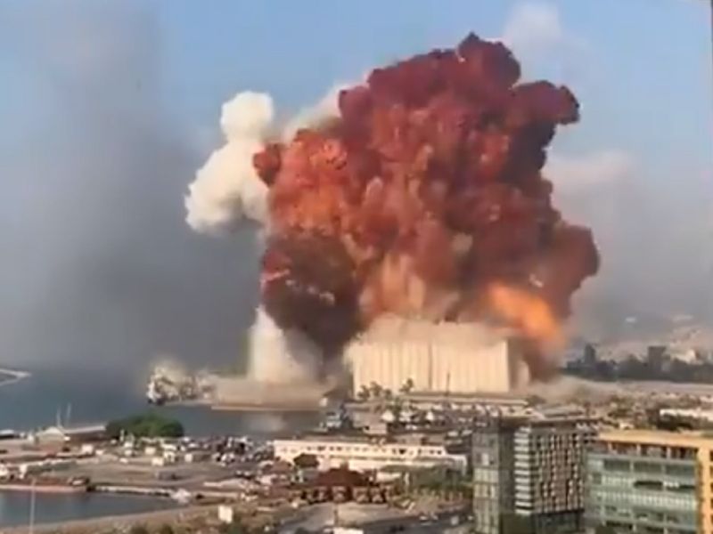 Beirut Blast: 78 killed in Beirut blast; 4000 injured | Beirut Blast: बैरुत स्फोटात 78 जणांचा मृत्यू, 4000 जखमी; आरोग्य मंत्र्यांची माहिती