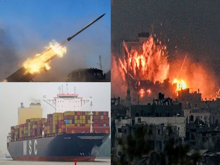 Will another war break out in the world Lebanon fired 40 rockets at Israel iran took israeli ship hostage | आणखी एक युद्ध भडकणार? लेबनाननं इस्रायलवर 40 रॉकेट डागले; इराणनं जहाजावर केला कब्जा, 17 भारतीय अडकले!