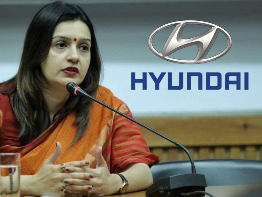 Hyundai should apologize unconditionally, Demand by Shiv Sena MP Priyanka Chaturvedi | Hyundai कंपनीनं विना अट माफी मागावी; शिवसेना खासदार प्रियंका चतुर्वैदी संतापल्या, काय आहे प्रकार?