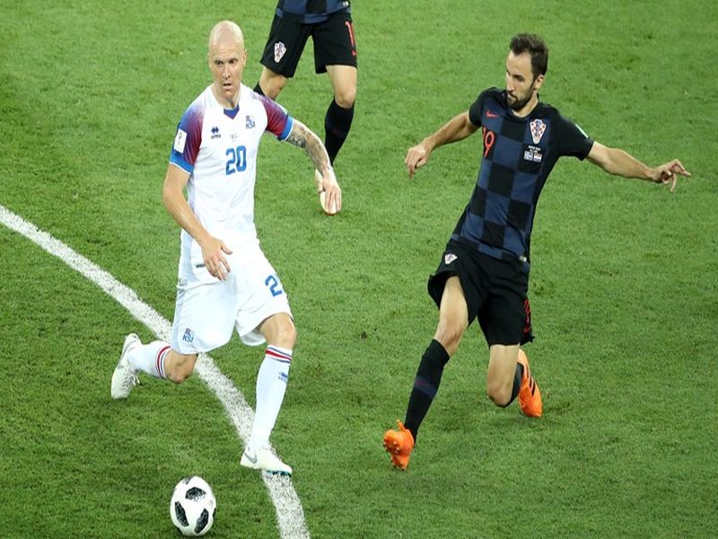 FIFA Football World Cup 2018: Croatia-Iceland tied in first session | FIFA Football World Cup 2018 : क्रोएशिया-आईसलँड पहिल्या सत्रात बरोबरीत