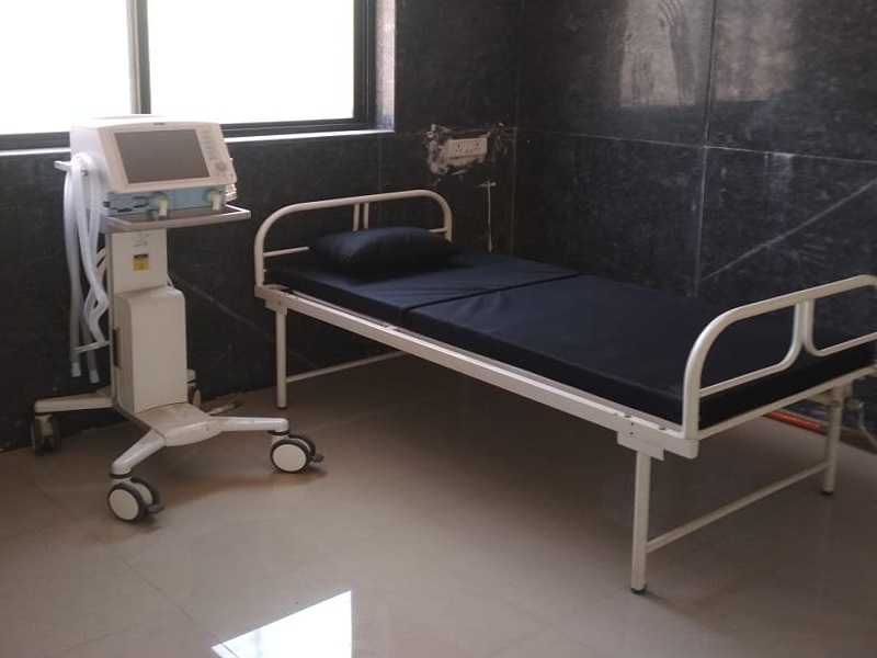 18 Cot equipped ICU at Beed's district hospital will started soon | बीडच्या जिल्हा रूग्णालयात १८ खाटांचे सुसज्ज आयसीयू !