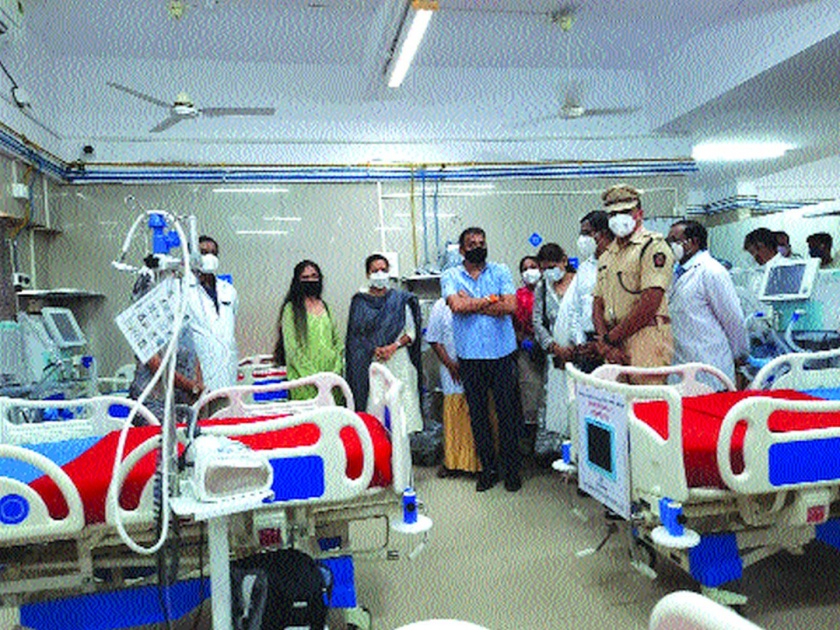 CoronaVirus News: District Hospital gets 20 ICU beds | CoronaVirus News: जिल्हा रुग्णालयाला मिळाले २० आयसीयू बेड