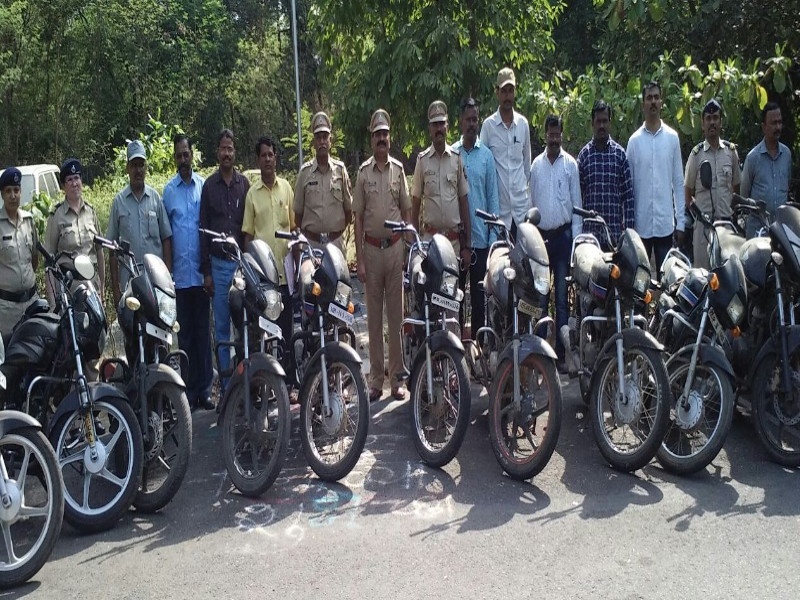 Six people had faced police inquiry for buying stolen bikes matter in Pimpri | चोरीची दुचाकी घेणे सहा जणांना भोवले : पिंपरी पोलिसांची कारवाई