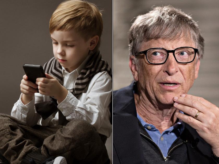 What is the right age to give smartphone to children According to Bill Gates | बिल गेट्स यांनी सांगितलं; लहान मुलांना स्मार्टफोन देण्याचं योग्य वय!