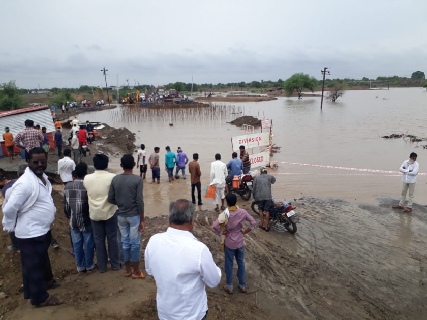 The first rain of Mruga in Parbhani district | परभणी जिल्ह्यात मृगाच्या पहिल्याच पावसाने दाणादाण
