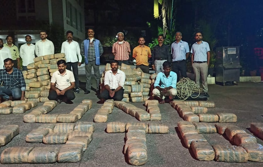 2 crore 10 lakh drugs seized from customs department | सीमा शुल्क विभागाकडून २ कोटी १० लाखांचे अमली पदार्थ जप्त