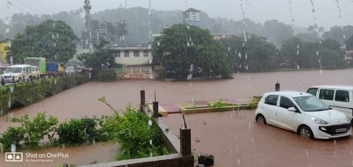 Rivers in Ratnagiri district exceeded danger level | रत्नागिरी जिल्ह्यातील नद्यांनी धोक्याची पातळी ओलांडली