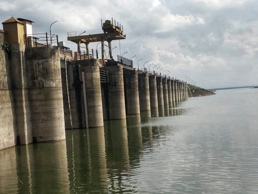 Majalgaon Dam @ 95 percent; Discharge of water can take place from the dam at any time | माजलगाव धरण @ ९५ टक्के; धरणातून केव्हाही व्होऊ शकतो पाण्याचा विसर्ग