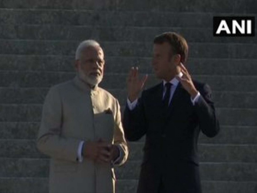 India & Pakistan will have to find a solution together - Emmanuel Macron | काश्मीरप्रश्नी फ्रान्सची भारताला साथ, द्विपक्षीय चर्चेतून तोडगा काढण्याचा दिला सल्ला