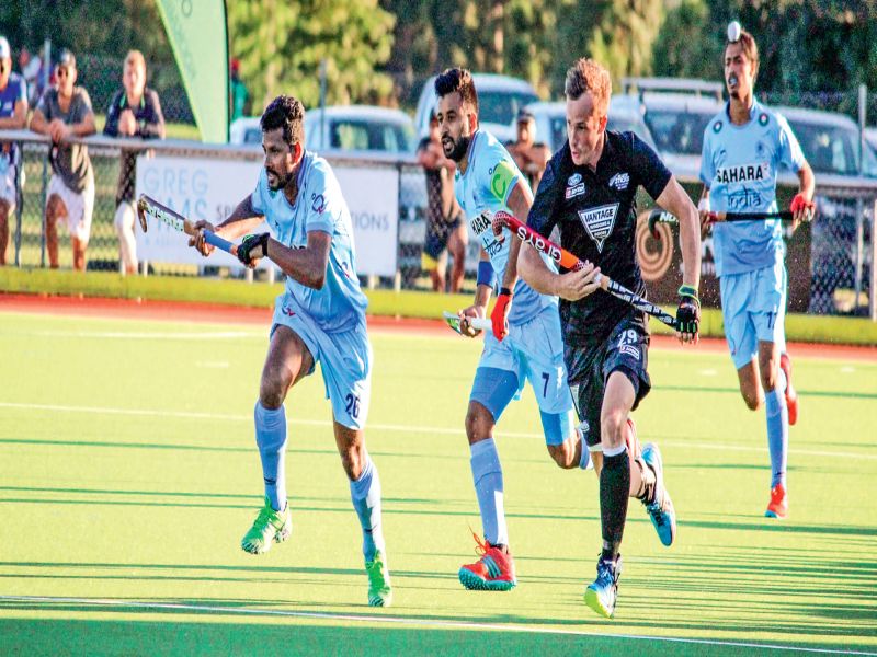  Fourth Hockey Series: India's host beat New Zealand | चौरंगी हॉकी मालिका : भारताची यजमान न्यूझीलंडवर मात