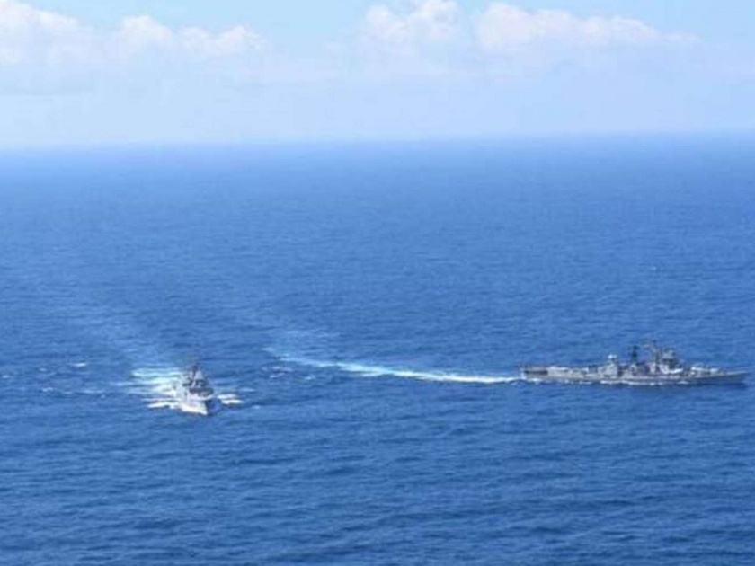 Seven ships of China in the Indian Ocean area | चीनच्या सात युद्धनौका हिंदी महासागर क्षेत्रात
