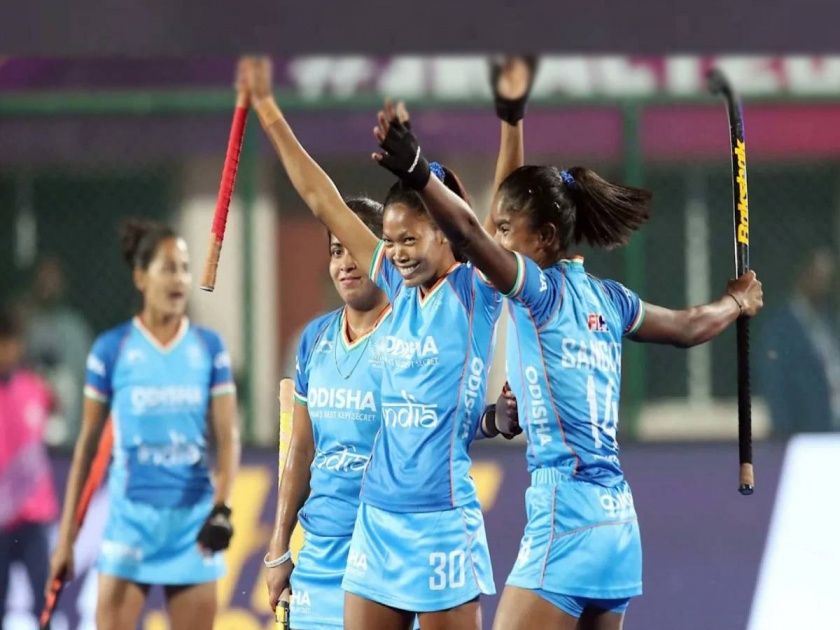 Indian women's hockey team beat Japan 4-0 in the Asian Champions Trophy final to win the gold medal and Prime Minister Narendra Modi has praised the country's hockey players | Asian Champions Trophy : चक दे इंडिया! भारताच्या 'नारी शक्ती'ने हॉकीत जिंकले सुवर्ण; PM मोदींकडून खास कौतुक