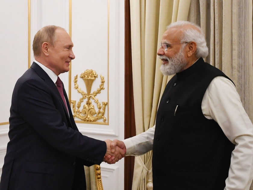 Indo-Russian friendship unbreakable; Defense agreements between the two countries | भारत-रशिया मैत्रीबंध अतूट; उभय देशांमध्ये संरक्षणविषयक करार
