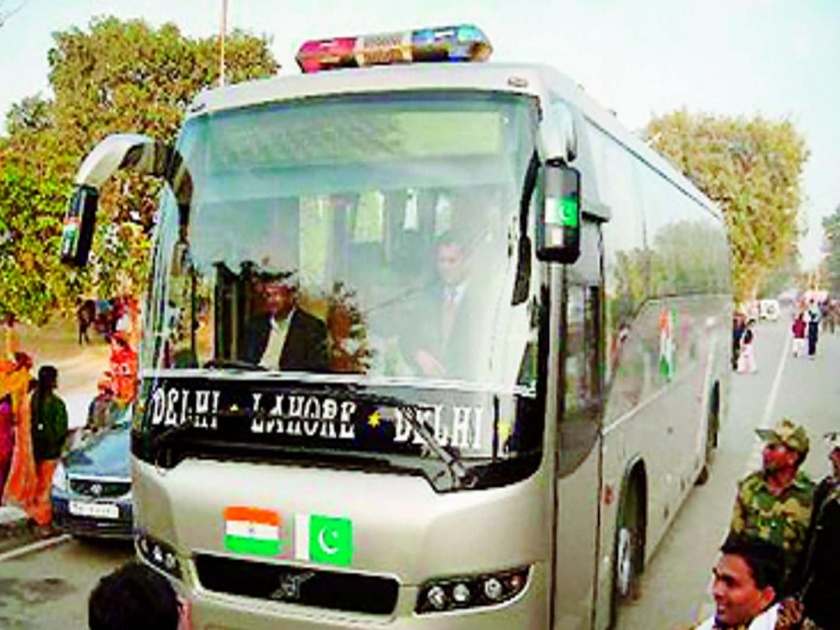Delhi-Lahore bus Service closed from Pakistan, trade ties abolished | पाकिस्तानकडून दिल्ली-लाहोर बस बंद, व्यापारी संबंधही संपुष्टात