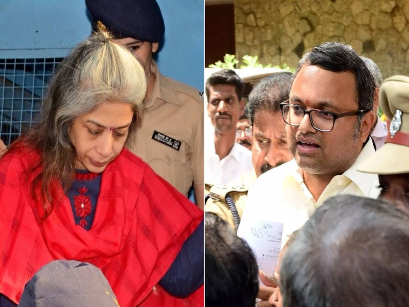 INX Media case: indrani Mukerjea stands by claim of paying bribes to Karti Chidambaram | होय, कार्ती चिदंबरमला लाच दिली होती; इंद्राणी मुखर्जी जबाबावर ठाम