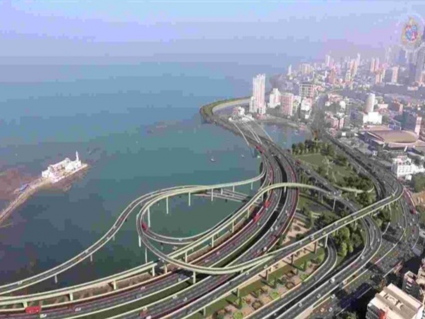 mumbai coastal road project to partly open for travel from a one-lane will be open for vehicles | पाऊण तासाचा प्रवास आता १० ते १५ मिनिटांत, कोस्टल रोडची एक मार्गिका वाहतूकीसाठी खुली होणार 