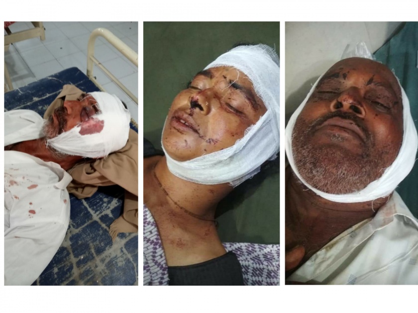 A swarm of armed robbers in Pargaon; Three injured in the beating | पारगावात सशस्त्र दरोडेखोरांचा धुमाकूळ; मारहाणीत तिघे जखमी