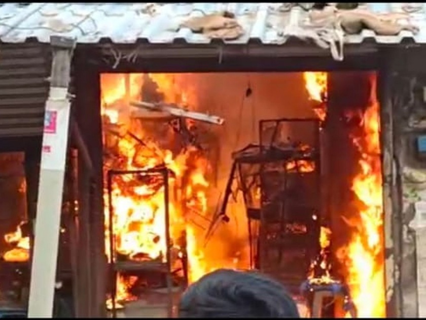 Kalyan Bird Shop Fire: Animals, birds were screaming for help; Many fish were also killed in the shop fire | Kalyan Bird Shop Fire: भयाण बुधवार! प्राणी, पक्षी जिवाच्या आकांताने ओरडत होते; दुकानांना लागलेल्या आगीत अनेक मासेदेखील मृत्युमुखी