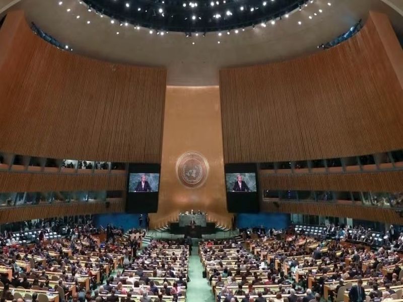 United Nations General Assembly resolution on Israel; 91 countries including India have given their support | संयुक्त राष्ट्रांच्या आमसभेत इस्रायलबाबतचा ठराव; भारतासह ९१ देशांनी दिला पाठिंबा