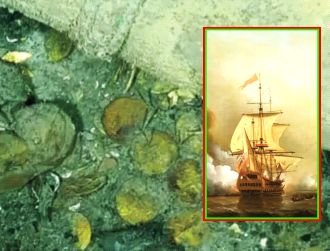 Treasure worth 1.66 lakh crore in sunken ship; The Colombian government will recover the ship that sank 316 years ago | बुडालेल्या जहाजात 1.66 लाख कोटी डॉलर्सचा खजिना; ३१६ वर्षांपूर्वी बुडालेले जहाज कोलंबिया सरकार बाहेर काढणार