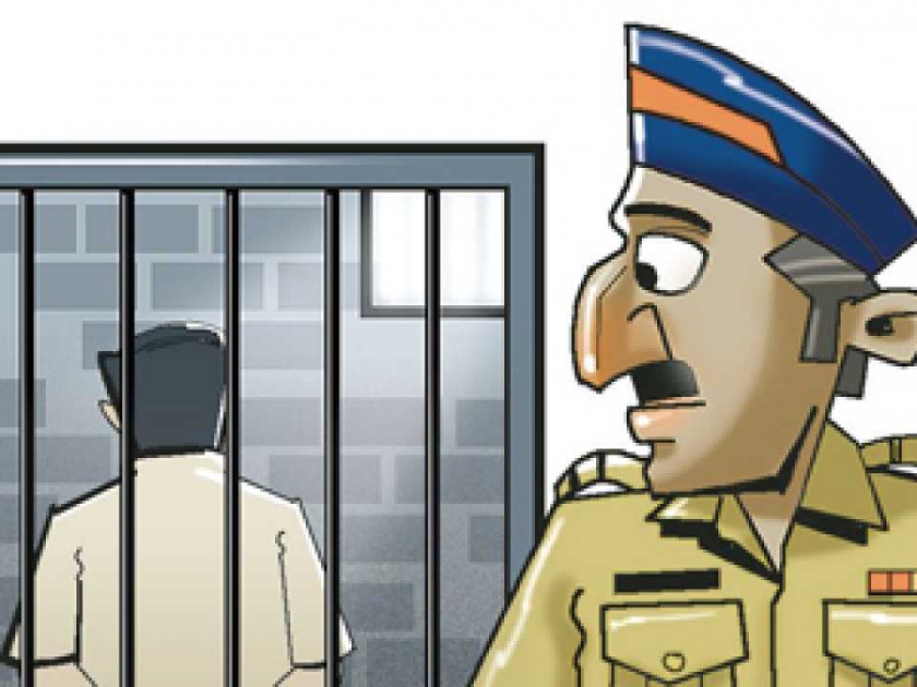 Charge at the prison officer's house | कारागृह अधिकाऱ्याच्या निवासस्थानी चोरी