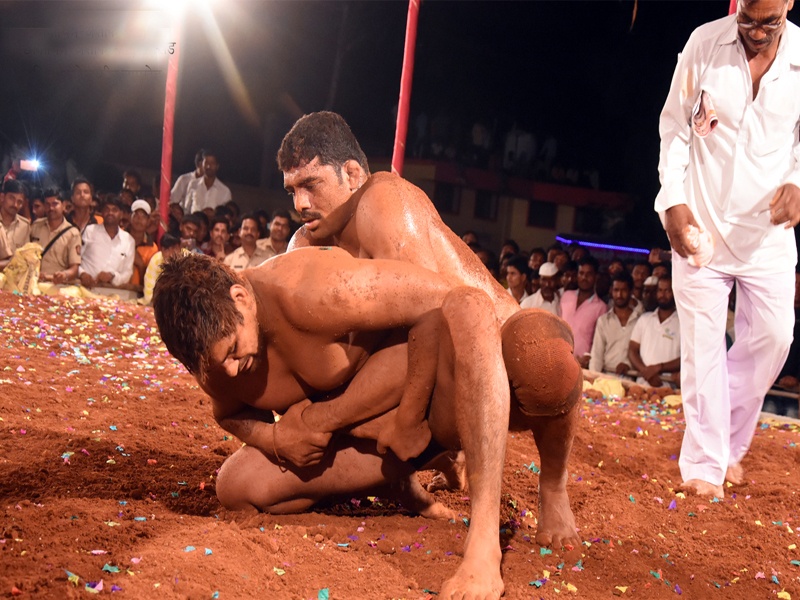 Thrill of Khashaba Jadhav State Level Wrestling Tournament from 9th march | ९ तारखेपासून खाशाबा जाधव राज्यस्तरीय कुस्ती स्पर्धेचा थरार; ३६० पैलवान रिंगणात